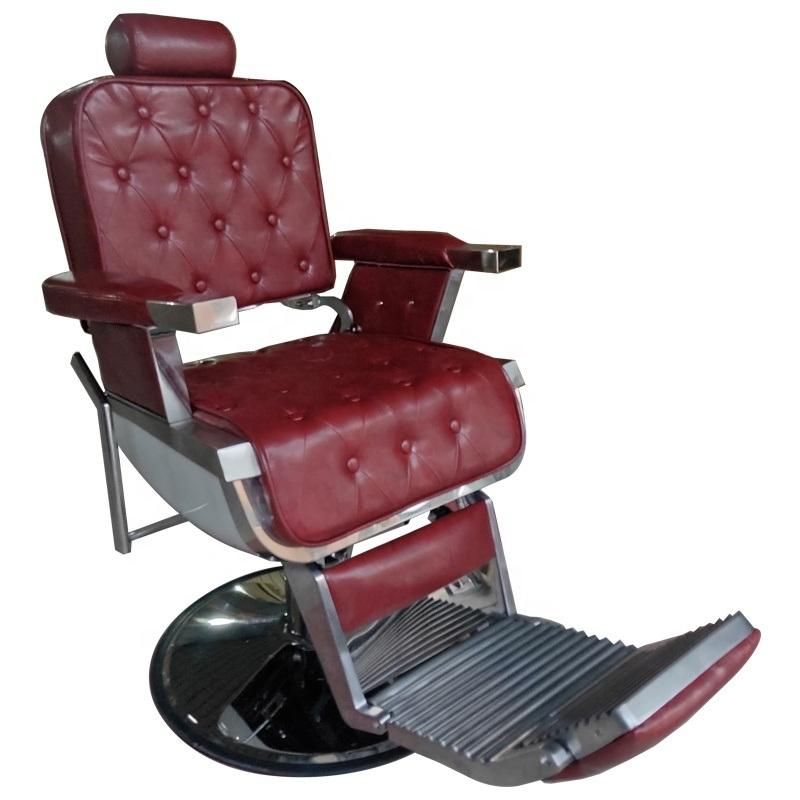 Hl-9242 2021 Great Foshan Factory Cheap High Quality Red Vintage Classic Barber Chair Men for Sale