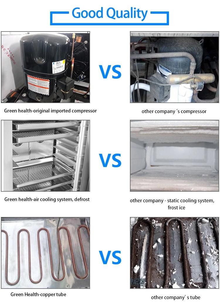 2.5m Supermarket Commercial Fresh Meat Display Chiller Showcase Made in China