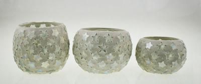 Decorative Mosaic Glass Candle Holders