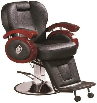 Hl- 6116 2021 Salon Barber Chair for Man or Woman with Stainless Steel Armrest and Aluminum Pedal