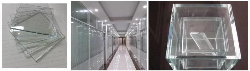 Commercial Stylish Safety Ultra Clear Glass Plate