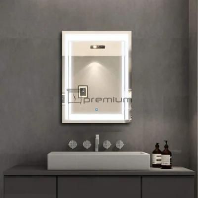 Wholesale Luxury Home Decorative Smart Mirror Wholesale LED Bathroom Backlit Wall Glass Vanity Mirror New LED Touch Sensor Switch Mirror