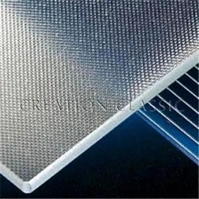 5mm Low Iron Patterned Tempered Diffuse Greenhouse Glass
