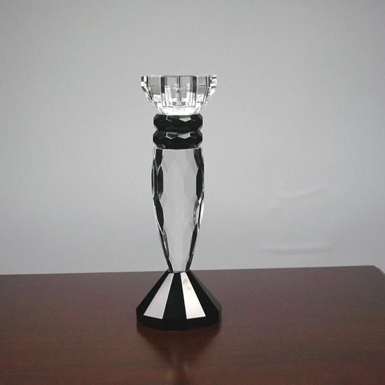 Crystal Glass Candle Holder