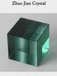 China Manfucturer Crystal Glass Arylic Metal Resin Ceramic Home Bubble 3D Cube for House Decoration