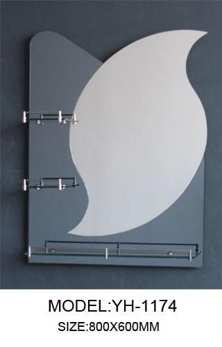 5/4mm Silver Aluminum China Wall Glass Mirror for Bathroom Decoration