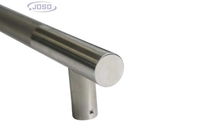 Bright Chrome Mixed Mat Color Puller Glass Pull Handles Stailness Steel Handle T Bar Handle modern Style Hardware Cc302