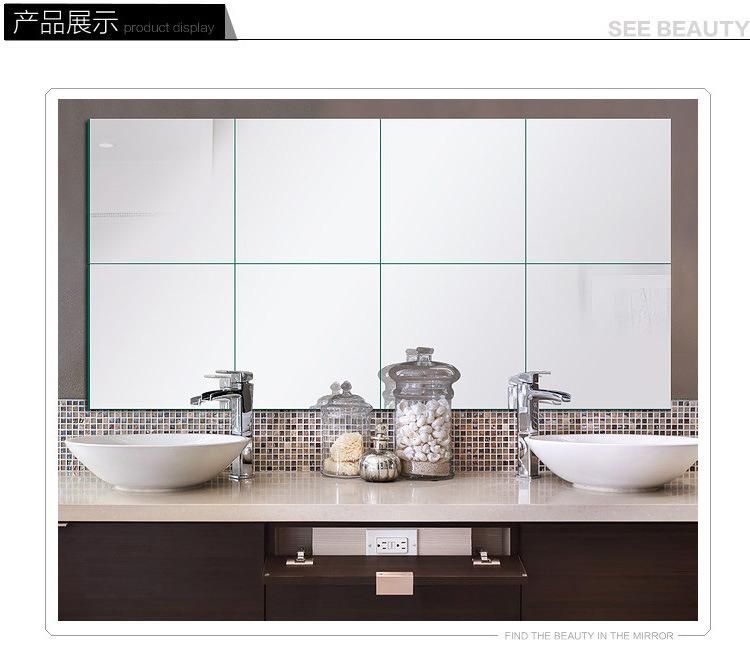 Customer Size Silver Mirror for Decorative Wall Mirrors