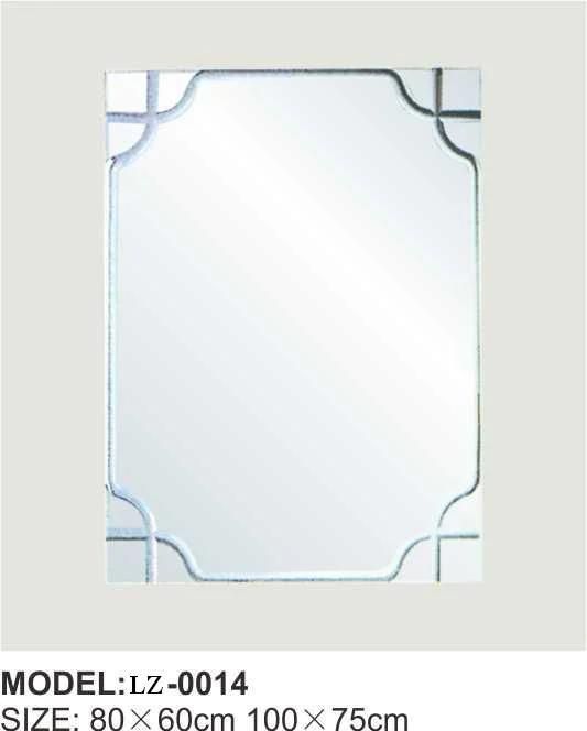 Hot Selling Customized Wholesale Bathroom Glass Wall Mirror