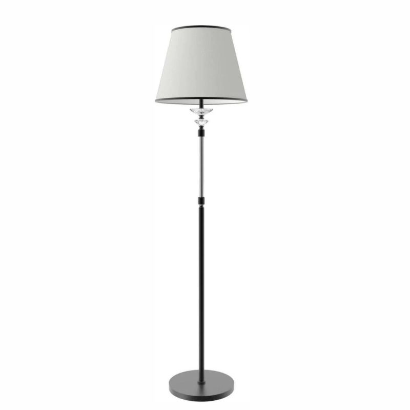 Modern Style for Home Lighting Furniture Decorate Indoor Corridor/Bedroom Design Black Lampshade Glass Chandelier Factory Supply