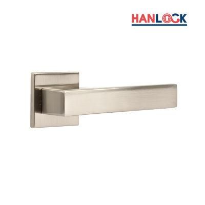 Simple New Design Square Strip-Type Wooden Glass Door Aluminum Handle