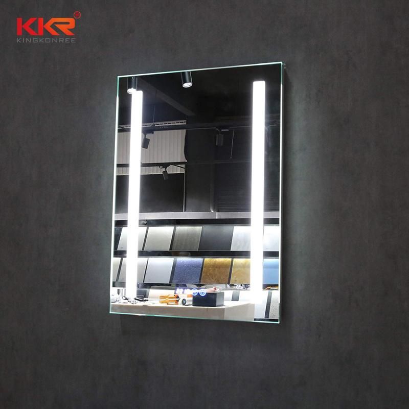 Fast Delivery Wall Mounted LED Bathroom Glass Makeup Mirror