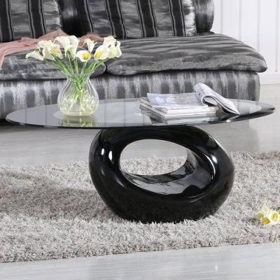 Modern Home Living Room Furniture Glass Frame Tempered Glass Top Coffee Table