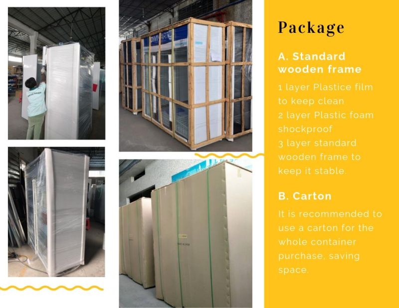 Supermarket Display Refrigerator Glass Door Freezer Display Cabinets Commercial Refrigerator for Frozen Food