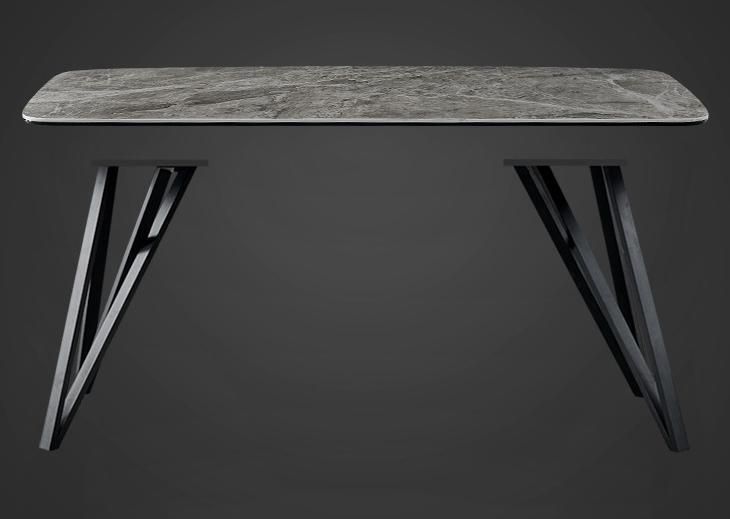 Hot Sale Home Furniture Sintered Stone Imitation Marble Dining Table