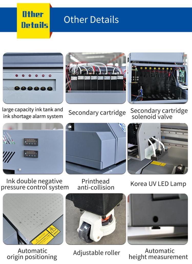 2500mm*1300mm Outdoor LED Flatbed UV Printer Large Format Digital Printing