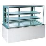 Japanic Commercial Marble Stainless Steel Cake Refrigerated Display Cabinet