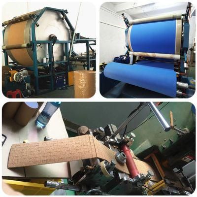 18*18*3+1mm Adhesive PVC Foam Glass Protection Cork Pads with Blue Liner for Glass Separator Pads