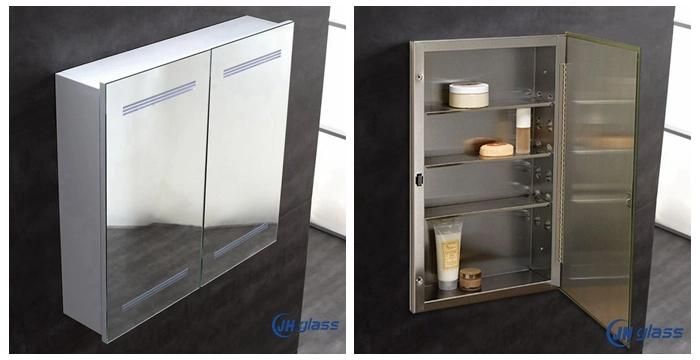 Illuminated Hotel Bathroom Vanity Backlit LED Medicine Cabinet