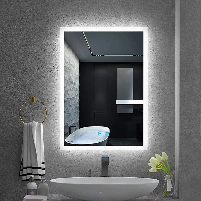 LED Lighted Smart Bluetooth Mirror for Makeup Shaving