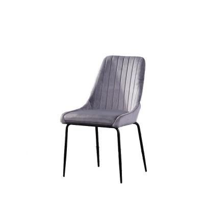 Wholesale Modern Home Restaurant Upholstered Colorful Velvet Dining Chair