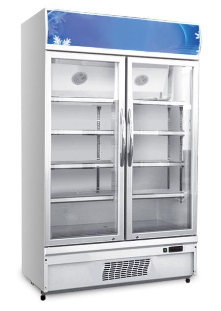 Supermarket Glass Display Cold Upright Showcase Fridge Refrigerators