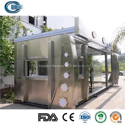 Huasheng Digital Bus Shelter China Metal Bus Stop Supply Roadside Advertising Prefabricated Modern Aluminum Bus Station Shelter