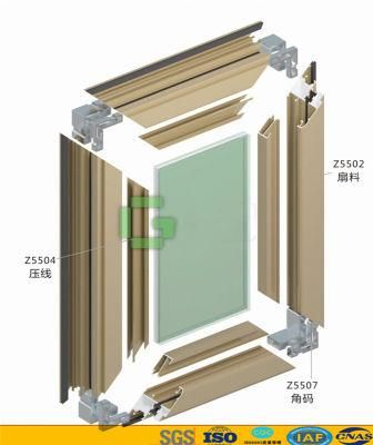 6063 Aluminum Profile Heat-Insulated Window Frame