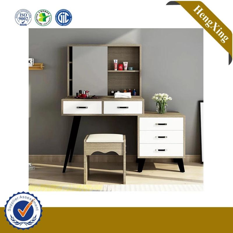 Wooden Modern Design Home Hotel Bedroom Furniture Wood Study Mirror Dressing Table Dresser