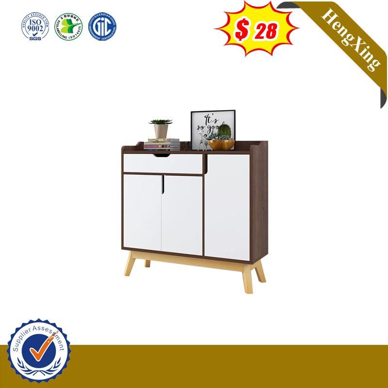 Low Price Bar Counter Cabinet Living Room Side Oak Cabinet with 3 Drawers