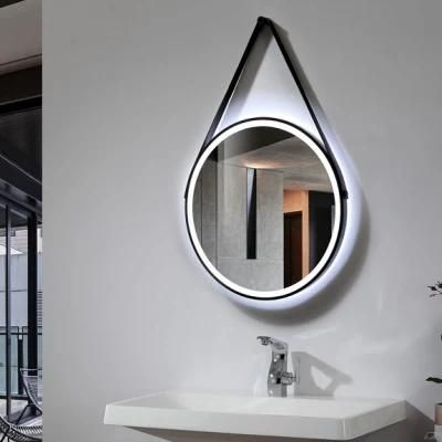 Popular Metal Framed LED Lighted Mirror for Bathroom