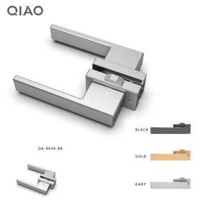 Modern Glass Door Handle Anodized Matte Sliver