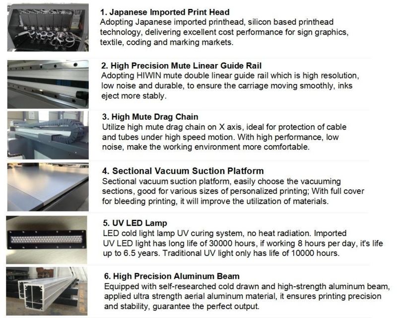 Ntek Inkjet Small UV LED 3D Flatbed Printer