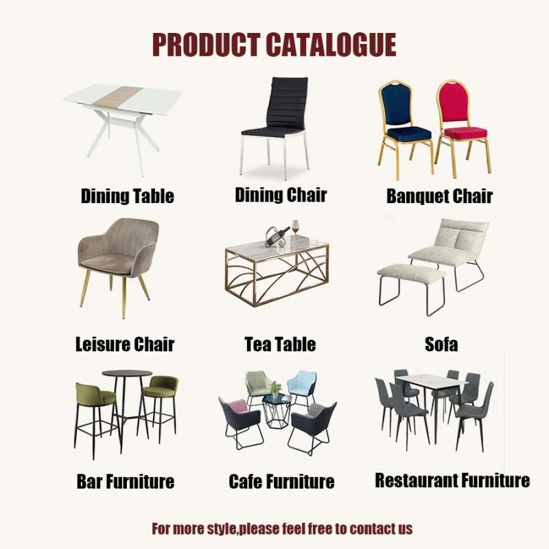 Outdoor Dining Furniture Plastic Restaurant Wedding Modern Resin Hotel Dining Table Set Chair Banquet Chair
