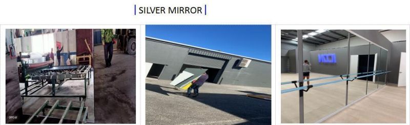 1.8mm 2mm 2.5mm 3mm Thickness Aluminium Coated Float Glass Mirror