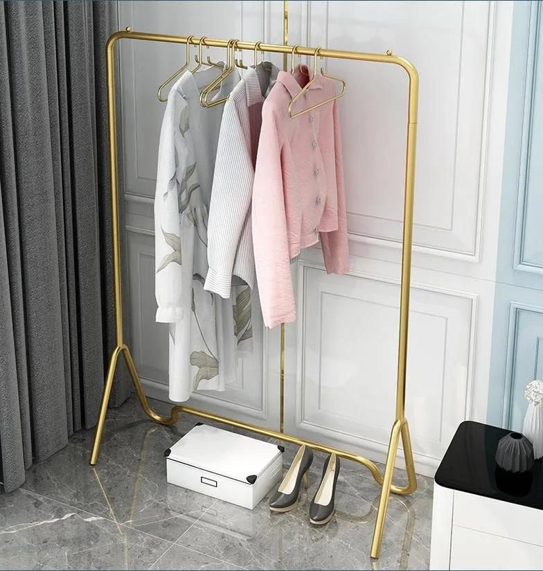 Clothing Display Cloth Stand Hanging Racks Metal Clothes Hanger Rack