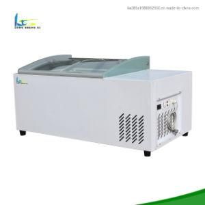 Low Noise Commercial Mini Ice Cream Cooler Showcase