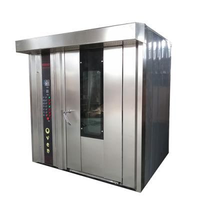 32/64 Trays Good Price Large Double Rack Door Type for Bakery Toast Cookies Electric/Diesel/Gas Rotary Oven