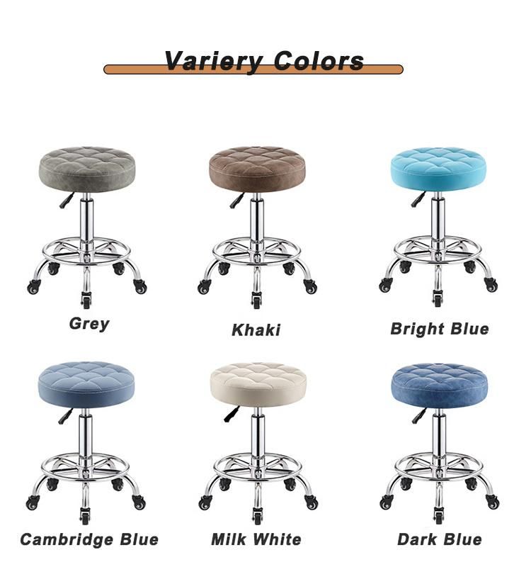 High Quality Salon Stool Luxury Hairdressing Salon Master Chair Nail Hair Beauty Salon Furniture Barber Master Chair