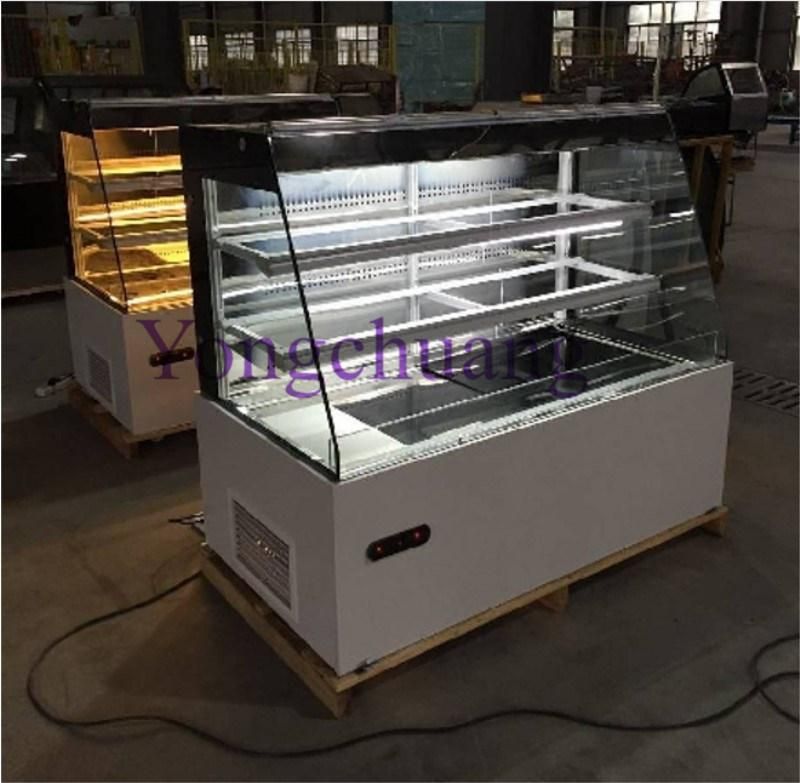 Factory Directly Sales Glass Cake Display / Cake Showcase for Backery Shop/Kitchen Equip