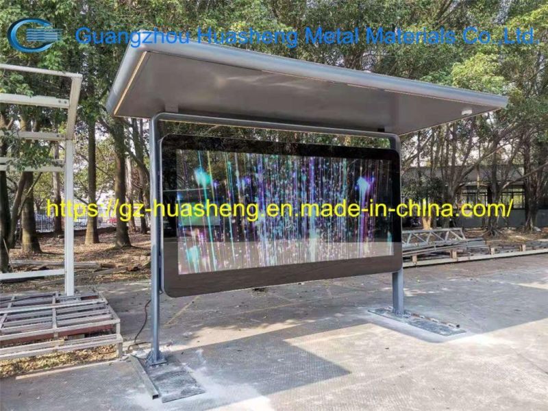 Bus Shelter with Canopy (HS-BS-C006)