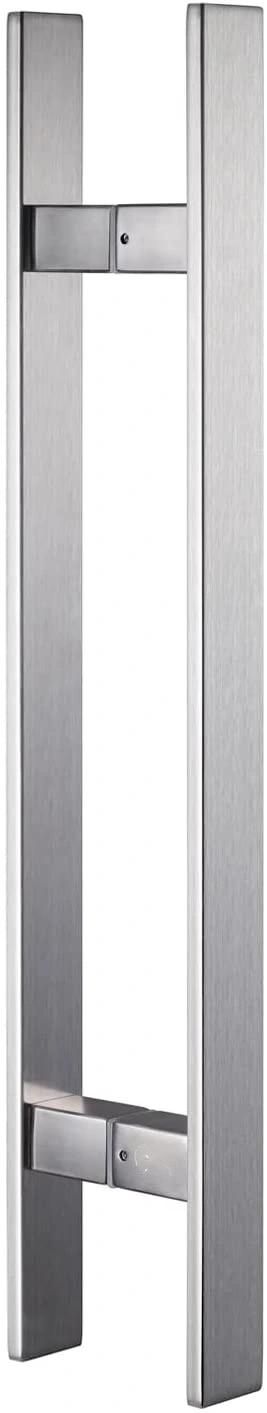 Stainless Steel and Brass Glass Door Pull Handles Sliding Glass Door Handle