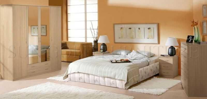 New Design Lofts Bed in Simple Bedroom Modern Furniture Sets (SZ-BF195)