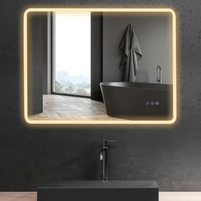 Jinghu China Factory 2022 Manufacturer Whosale Bathroom Mirrors Backlit LED Mirror Luxury for Home Decoration
