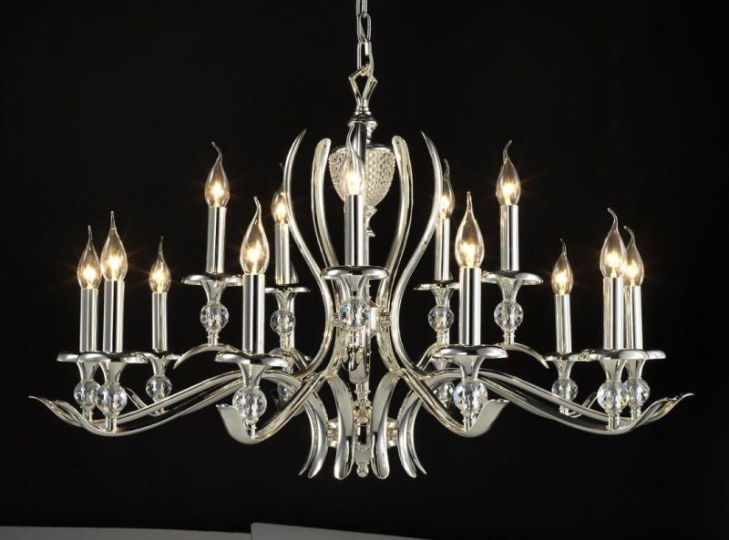 Luxury Post-Modern Villa Candelabra Crystal Big Glass Decoration Chandelier Lighting Hotel Church Wedding Pendant Lamp Hanging Fixture Light for Hot Sale