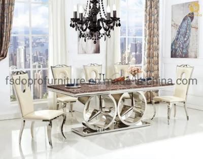 Mercedes Marble Dining Table Marble Top Dining Table Set 8 Seater -D22