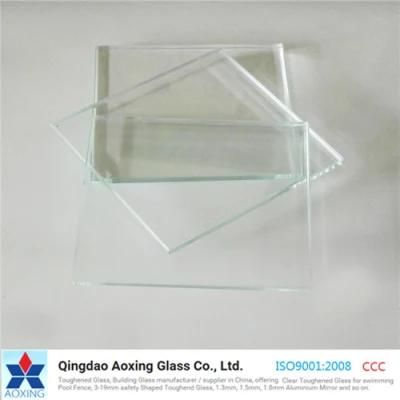 Clean Modern Safety Ultra Clear Glass Plate