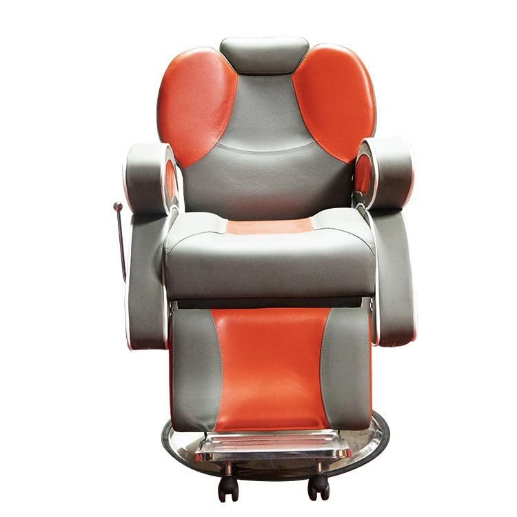 Hl-9272 Salon Barber Chair for Man or Woman with Stainless Steel Armrest and Aluminum Pedal