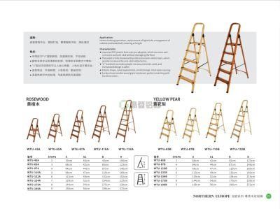 Luxury High Quality Colorful Aluminium/Aluminum Ladder