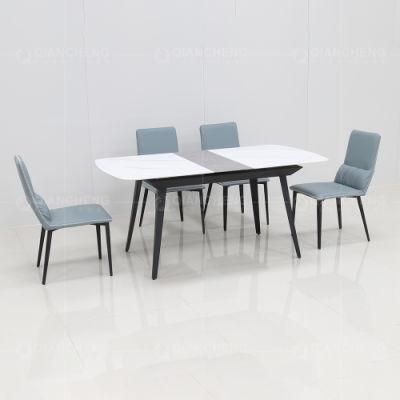 Wholesale Eco Friendly Home Furniture Italian Large 8 Seater Foldable Dining Table Extendable